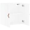 vidaXL Wall Cabinet High Gloss White 60x31x60 cm Engineered Wood