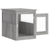 vidaXL Dog Crate Furniture Grey Sonoma 55x75x65 cm Engineered Wood