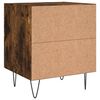 vidaXL Bedside Cabinets 2 pcs Smoked Oak 40x35x47.5 cm Engineered Wood