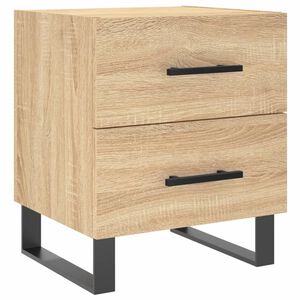 vidaXL Bedside Cabinet Sonoma Oak 40x35x47.5 cm Engineered Wood