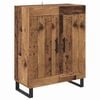 vidaXL Highboard Old Wood 69.5 x 34 x 180 cm Engineered Wood