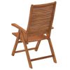 vidaXL Reclining Garden Chairs 6 pcs 56x72x107 cm Solid Wood Acacia
