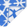 vidaXL Outdoor Carpet ARAKIL Blue and White 80x150 cm PP