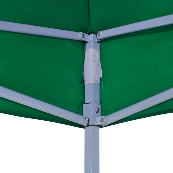 vidaXL Party Tent Folding Green 291 x 291 x 315 cm Oxford Fabric