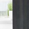 vidaXL Blackout Curtains 2 pcs Light Grey 140 x 260 cm Velvet