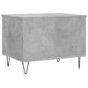 vidaXL Coffee Table Concrete Grey 60x44.5x45 cm Engineered Wood