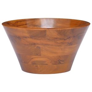 vidaXL Basin Solid Teak Wood &Phi;40x20 cm