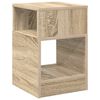 vidaXL End Table 2 pcs Sonoma Oak 30.5 x 30 x 45 cm Engineered Wood