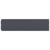 vidaXL Lawn Edgings 10 pcs Anthracite 25x103 cm Cold-rolled Steel