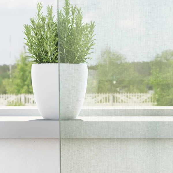 vidaXL Voile Curtains with Rod Pockets 2 pcs Light Grey