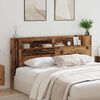 vidaXL Headboard Old Wood 200 x 15 x 103.5 cm Engineered Wood