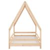 vidaXL Kids Bed Frame 90x190 cm Solid Wood Pine
