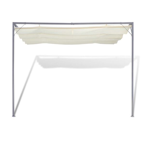 vidaXL Garden Patio Awning Sun Shade Canopy Wall Gazebo