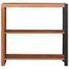 vidaXL Bookshelf Brown 80 x 30 x 75 cm Solid Acacia wood