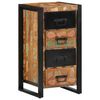 vidaXL Drawer Cabinet Multicolour 40x40x75 cm Solid Wood Reclaimed