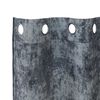 vidaXL Velvet Curtains 2 pcs Silver Grey 245 x 140 cm Velvet
