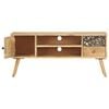 vidaXL TV Cabinet 100x30x45 cm Solid Mango Wood