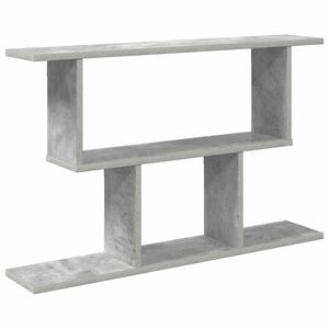 vidaXL Wall Shelf Concrete Grey 80 x 15 x 50.5 cm Engineered Wood