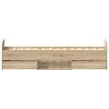 vidaXL Bed Frame without Mattress Sonoma Oak 100x200 cm