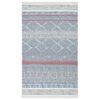 vidaXL Rug Pink and Aqua 160x230 cm Cotton