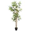 vidaXL Artificial Bambo Tree Green 75.5 x 18 x 175 cm