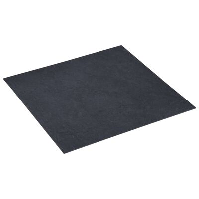 vidaXL Self-adhesive Flooring Planks 5.11 m² PVC Black Marble