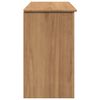 vidaXL Desk PANAMA 112x45x75 cm Solid Wood Pine
