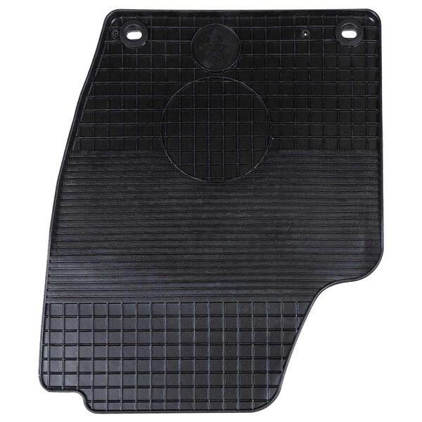 vidaXL Car Mat 4 pcs Black suitable for VW POLO 2001-2009 NS Rubber