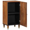 vidaXL Sideboard with Shelf Brown 40 x 33 x 75 cm Solid Mango Wood