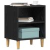 vidaXL Bed Cabinet 2 pcs Black Oak 40 x 30 x 50 cm Engineered Wood