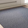 vidaXL Carpet Runner Light Grey 100 x 100 cm Fabric