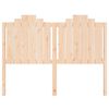 vidaXL Bed Headboard 146x4x110 cm Solid Wood Pine