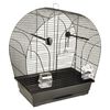 FLAMINGO Budgie Cage Saga 51x28x55 cm Black