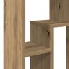 vidaXL Bookcase Artisian Oak 63x20x90 cm Engineered Wood