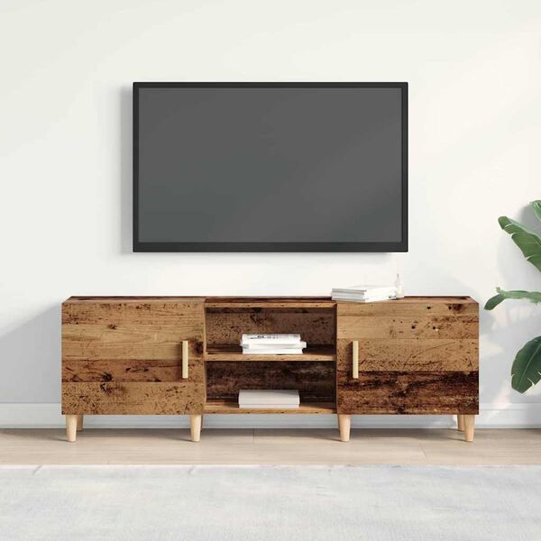 vidaXL TV Cabinet Old wood 150 x 30 x50 cm Engineered Wood