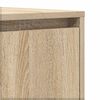 vidaXL Sideboard Sonoma Oak 120 x 41 x 75 cm Engineered Wood