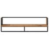 vidaXL Wall Shelf Set 6 pcs Old Wood 100 x 25 x 30 cm Engineered Wood