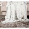 Venture Home Blanket Anny 170x130 cm Acrylic White