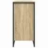 vidaXL Shoe Cabinet Sonoma Oak 80x38x78 cm Engineered Wood