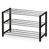 Rousseau Shoe Rack Sam Metal Black