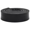 vidaXL Rubber Edge for Snow Plow Black 300x8x2 cm