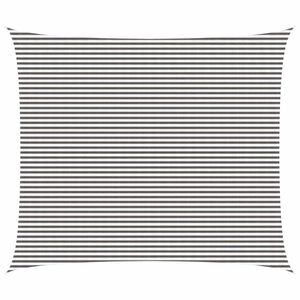 vidaXL Sunshade Sail 6 x 7 m HDPE Rectangular Light Grey and White