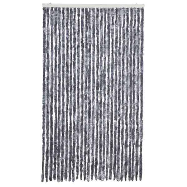 vidaXL Insect Curtain Silver 118x220 cm Chenille