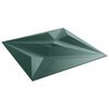 vidaXL Wall Panels 48 pcs Green 50x50 cm XPS 12 m&sup2; Star