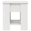 vidaXL Coffee Table White 101x49x52 cm Engineered Wood