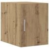 vidaXL Storage Cabinet 3 pcs Artisan Oak 30 x 42.5 x 225 cm