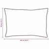 vidaXL Pillow with Pillow 2 pcs White 40 x 60 cm Cotton