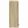 vidaXL Bathroom Cabinet Wall-mounted Sonoma Oak 39 x 23.5 x 65 cm