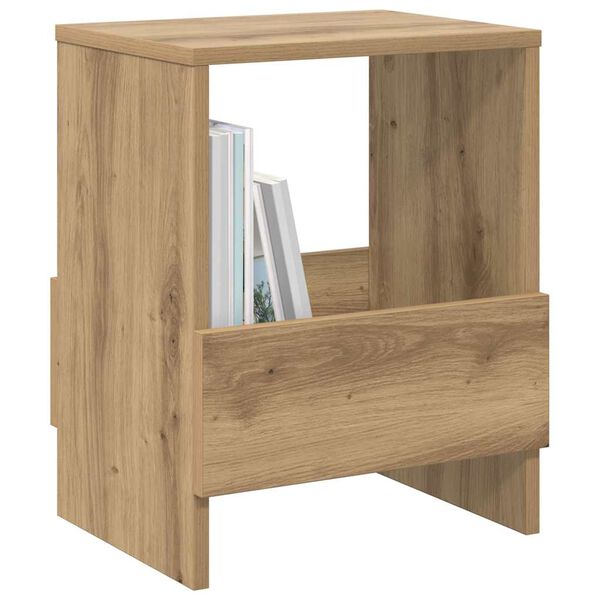 vidaXL Magazine Rack 2 pcs Artisan Oak 35 x 30 x 45 cm