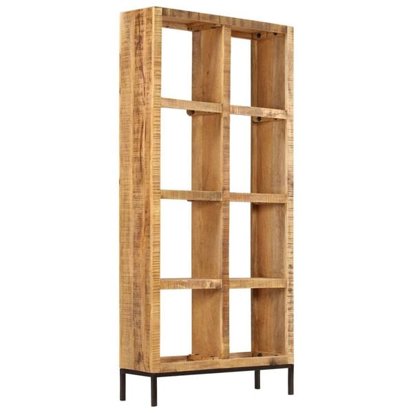 vidaXL Bookshelf 80x25x175 cm Solid Mango Wood